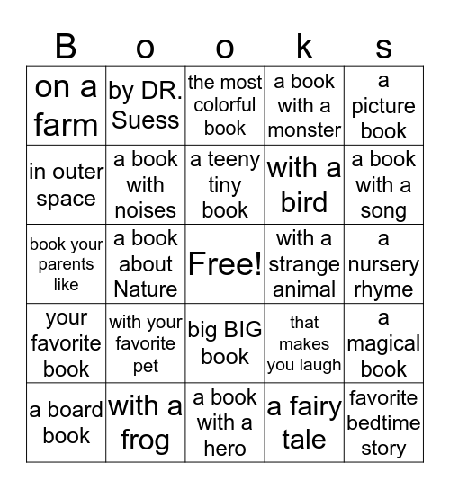 Alleghany County Library 2016 Summer Reading Challenge Bingo Card