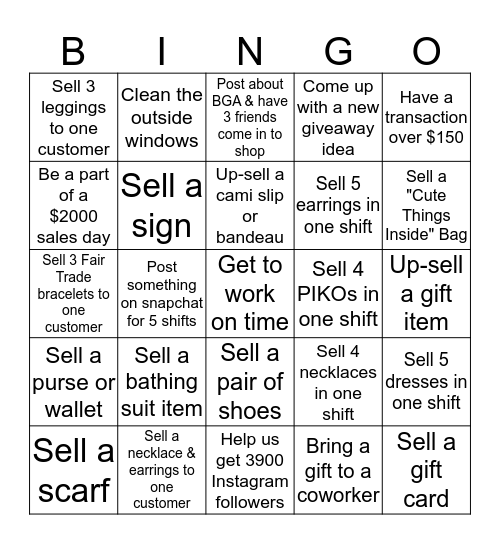 May 2016 BGA Bingo! Bingo Card