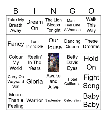 Robin's Birthday Round Bingo Card