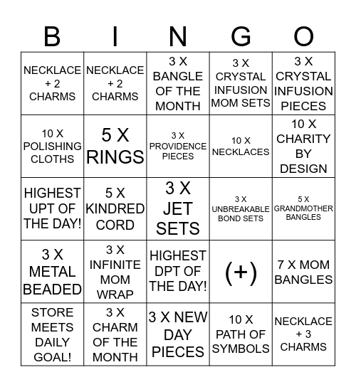 MOTHER'S DAY BINGO Card