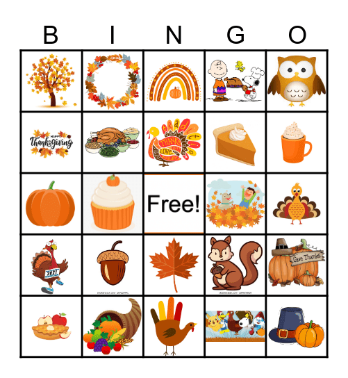 Ingram Micro Thanksgiving Bingo Card