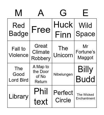 TBR Bingo Feb-Mar Bingo Card