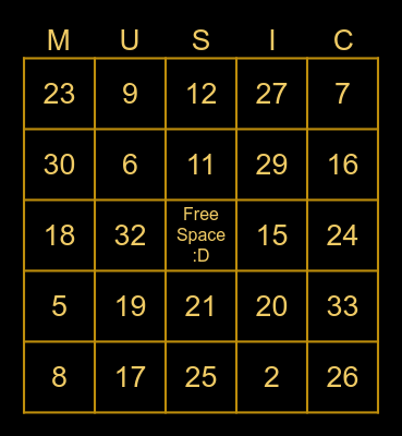 THE GRANNY'S 2024 Bingo Card