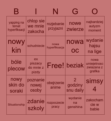 2024 bingo Eden Bingo Card