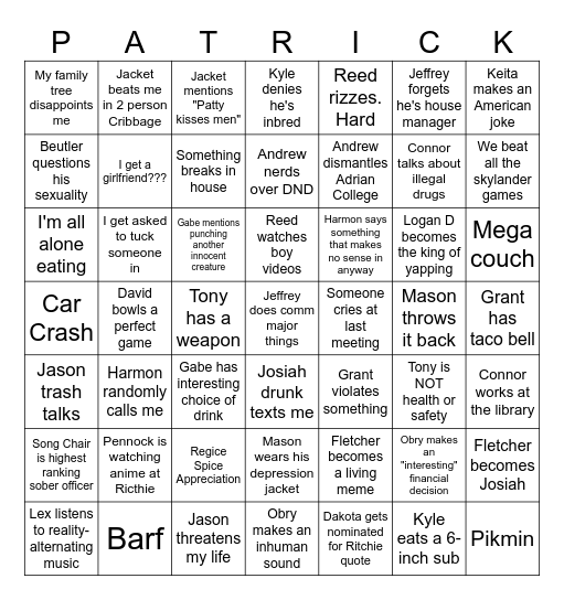 Part 2: ATO Bingo Card