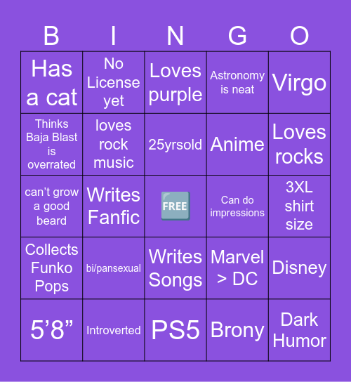 How Similar Are You to Michael Bingo Card