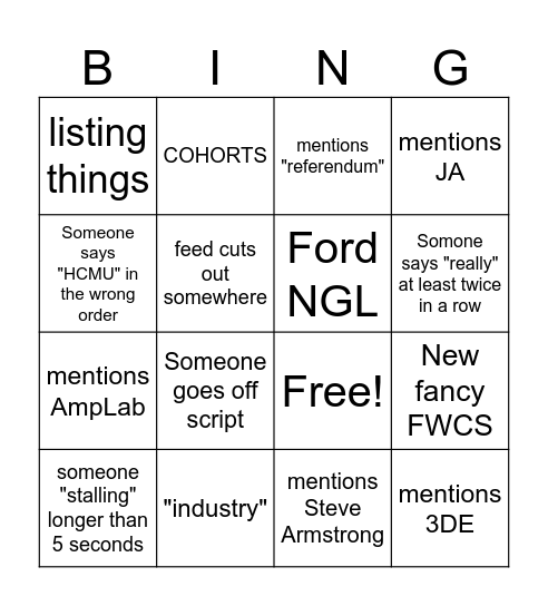 Help Me Not Get In Trouble with HR But Still Have Fun At the Expense of the District Bingo Card