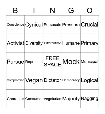 Unit 4-6 Review Bingo Card