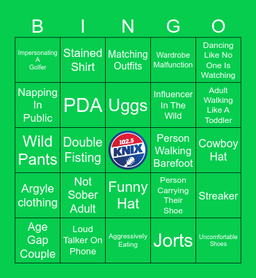 Nest & Open Bingo Card