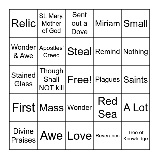 February Third Grade Bingo Card