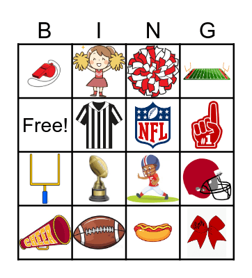 PEACOCK BOWL Bingo Card