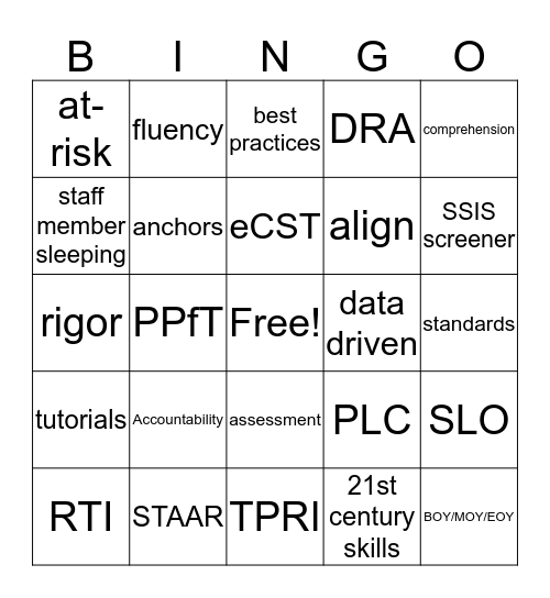 BINGO! Bingo Card