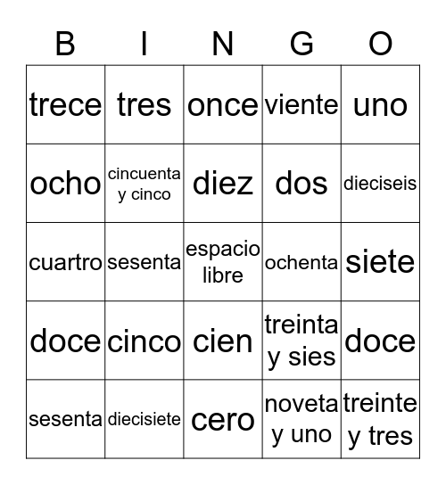 Alyssa's & Angela's Bingo Card