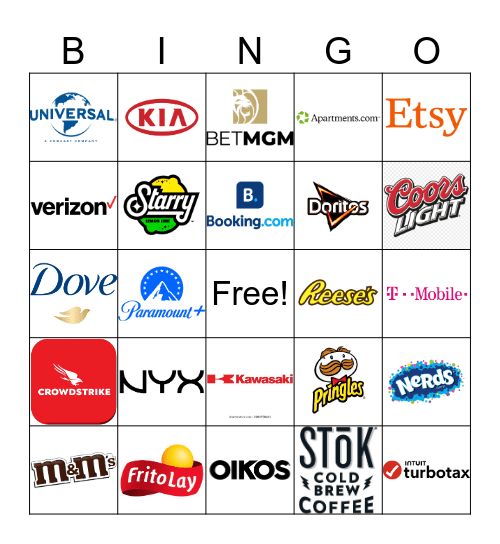 Super Bowl 50 Bingo Card