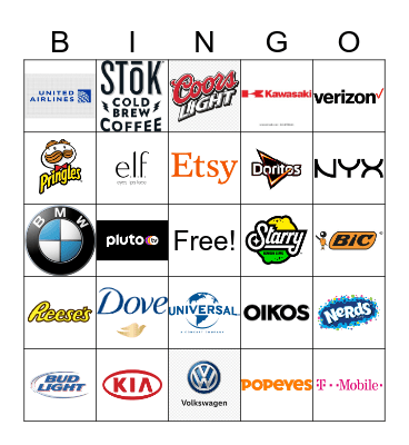 Super Bowl 50 Bingo Card