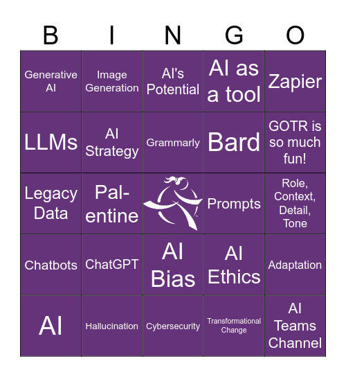 AI Bingo Card