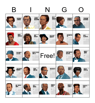 Black History Bingo Card