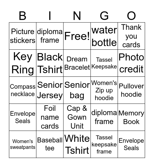 RBO SPRING BINGO Card