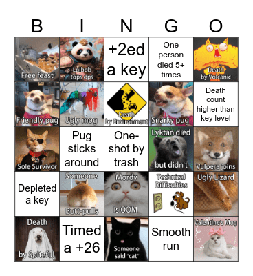 morthobobtan #6 Bingo Card