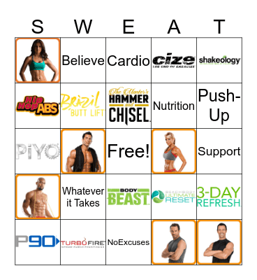 May 2016: NoExcusesLAURA's Bingo Card