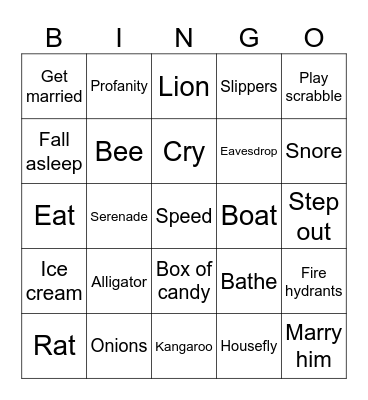 Strange State Laws 4 Bingo Card