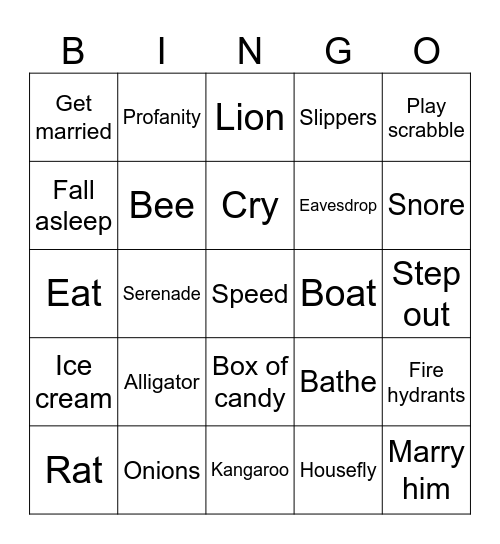 Strange State Laws 4 Bingo Card