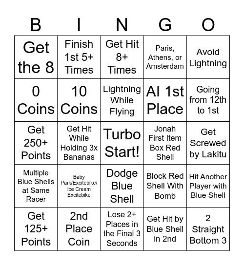 MKDX 8 BINGO Card