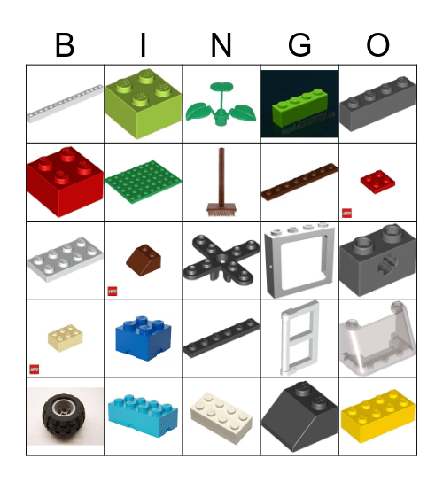 LEGO BINGO Card