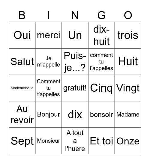 Matthew Demaio Bingo Card