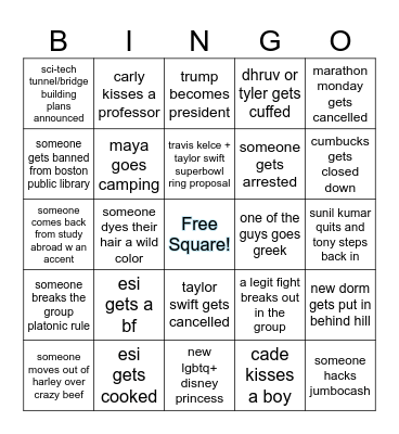 2024 Bingo Card