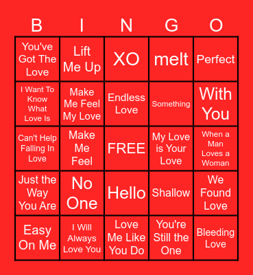 CorpCom Valentines Day Bingo Card