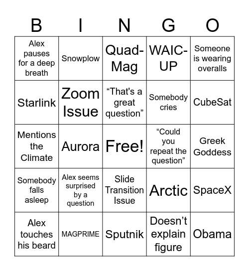 Dissertation Bingo: Winner gets Mochi Donuts! Bingo Card