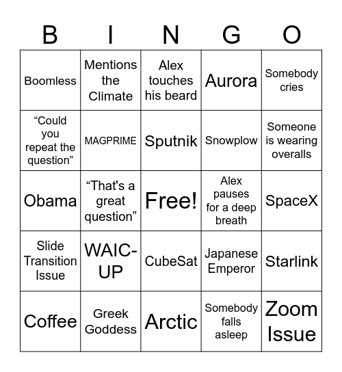 Dissertation Bingo: Winner gets Mochi Donuts! Bingo Card