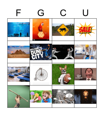 FGCU DPT Bingo Card