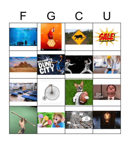 FGCU DPT Bingo Card