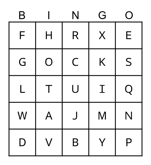 ALKF+ XMAS EDITION Bingo Card