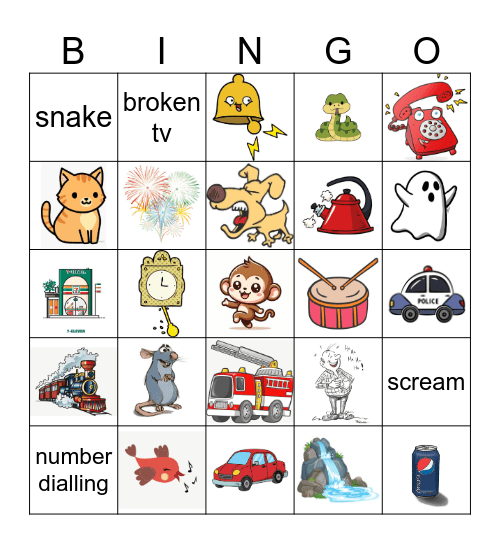 BINGO HUH! Bingo Card