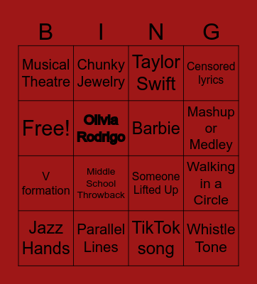 ICCA BINGO! Bingo Card