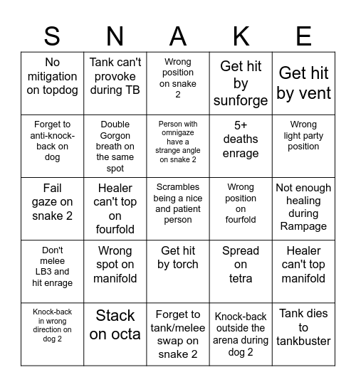 P8S part 1 meme card Bingo Card