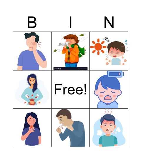 Enfermedades Bingo Card