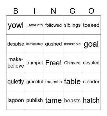 Valentines Bingo Card