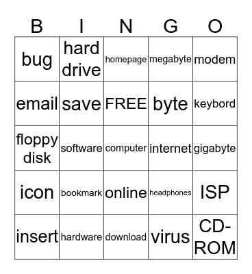 Max Tech Bingo Card