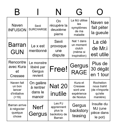 Session 11/02/24 Bingo Card