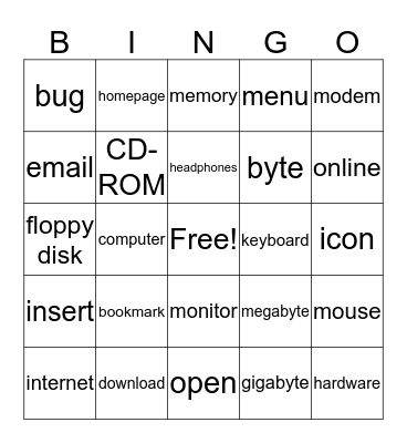 brennan tech bingo Card