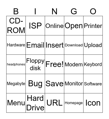 Riley Tech Bingo Card