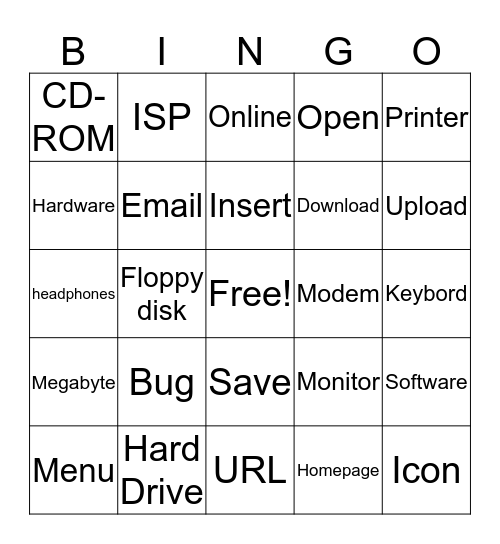 Riley Tech Bingo Card