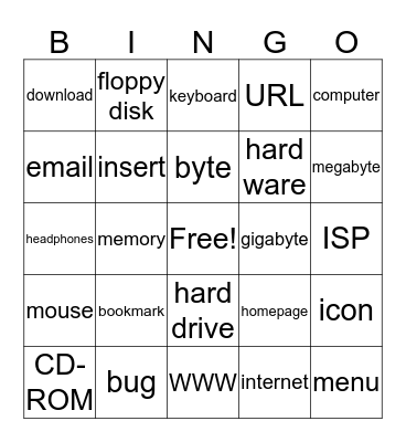 Maecy Ann Tech Bingo Card