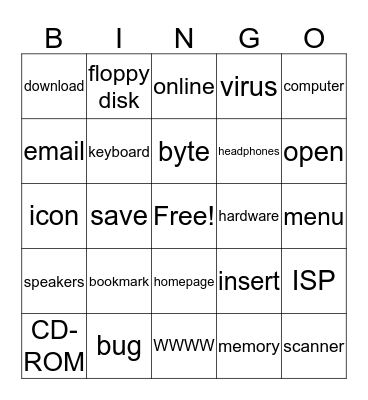 Peyton Tech Bingo Card