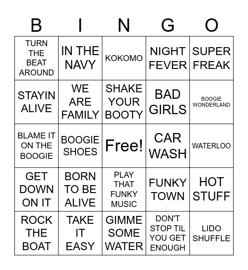 CARNIVAL 2- DOUBLE BINGO Card