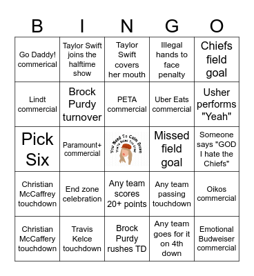 Fearing Hill Hijinks Bingo Card